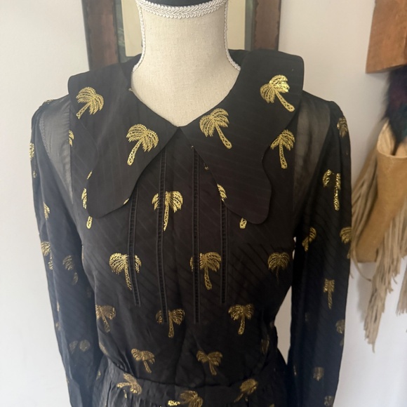 COACH 1941 Palm Tree Page Boy Dress Size 4 - Picture 7 of 8